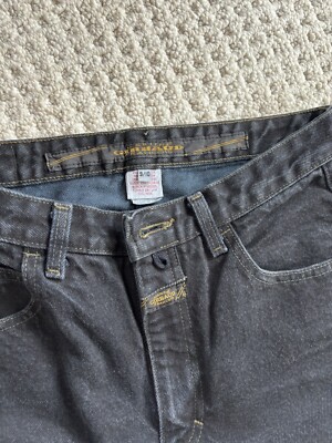 Girbaud Denim Jeans Black Marithe Francois 90's Vintage Women 9/10