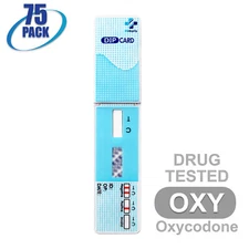 NEW Mintegrity Drug Test Oxycodone (OXY) Dip Card Urine 75-Pack #MI-WDOX-114