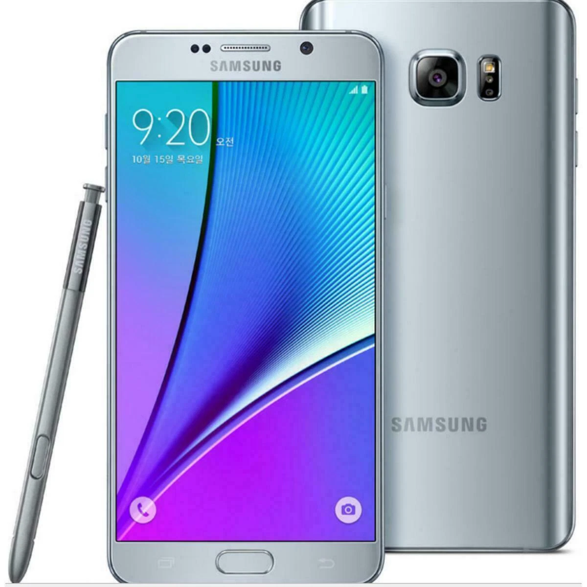 Samsung Galaxy Note 5 SM-N920 32GB 64GB AT&T T-Mobile Verizon 4G Unlocked  Silver