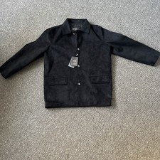 Hugo Boss Mens NEW MODA COLLECTION Black jacket Medium  Leather