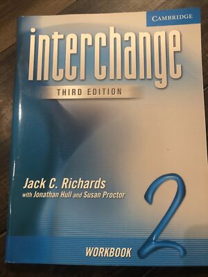 Interchange Level 2 Workbook Cambridge Jack Richards Third Edition