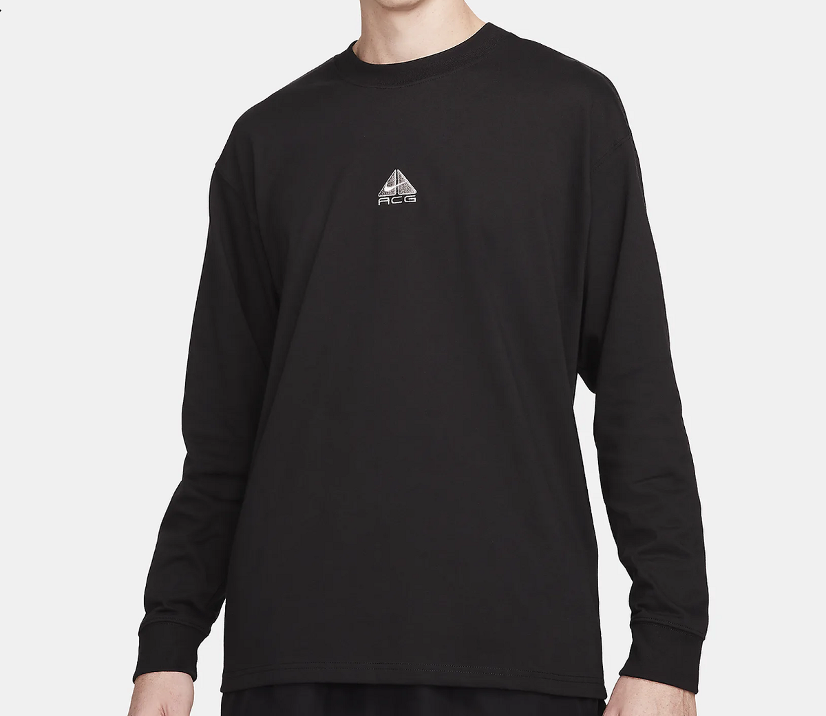 NIKE ACG ナイキ Lungs 長袖Tシャツ ロンT 黒 ブラック Nike ACG 