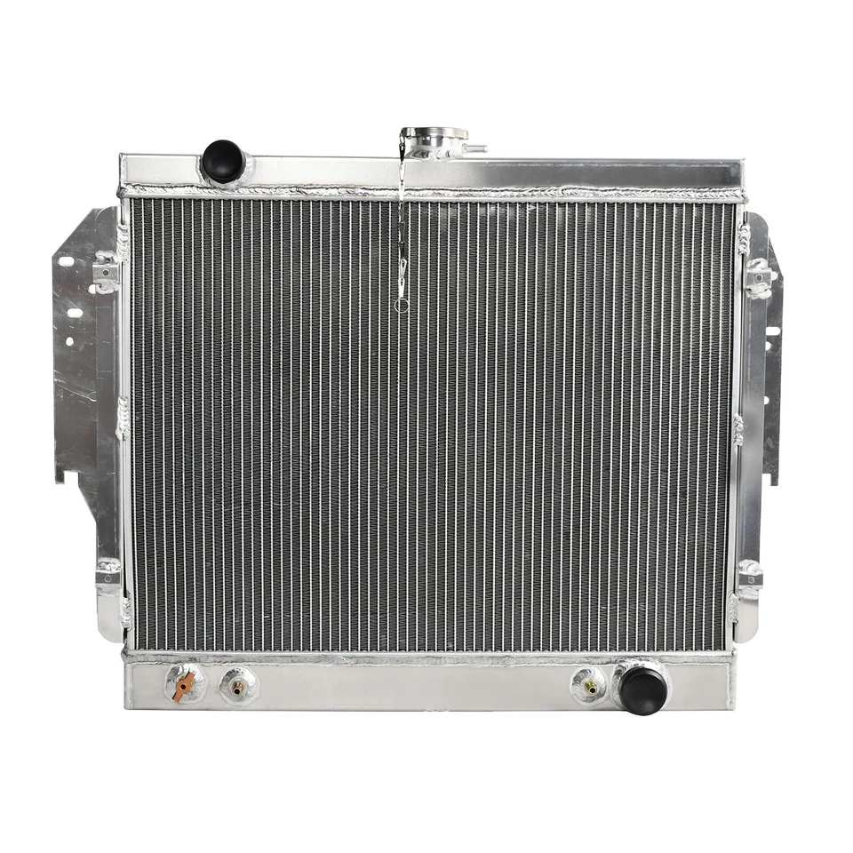 For 79-93 Dodge D150 D250 D350 W150 W250 Ram 5.2 5.9L V8 3 Row Aluminum Radiator - Image 2 of 4