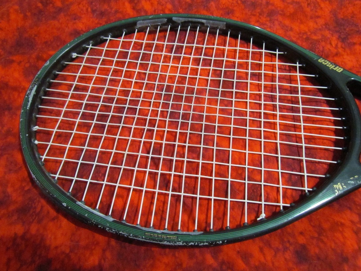 Vintage 1987 Prince Graphite Mid Plus Leather Grip 4 5/8 (5