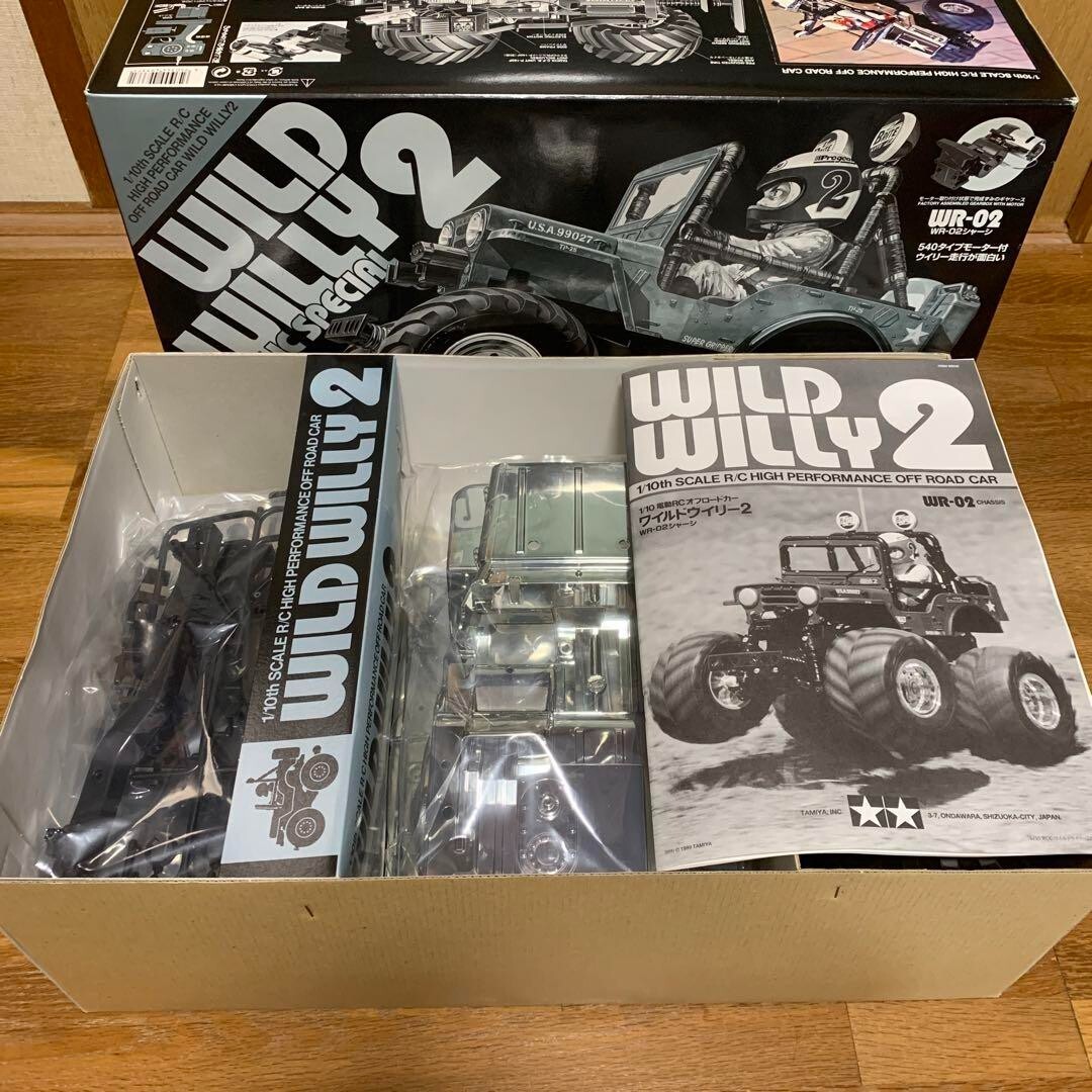 Tamiya 1/10 Electric RC Car Series No.242 Wild Willy 2 Off