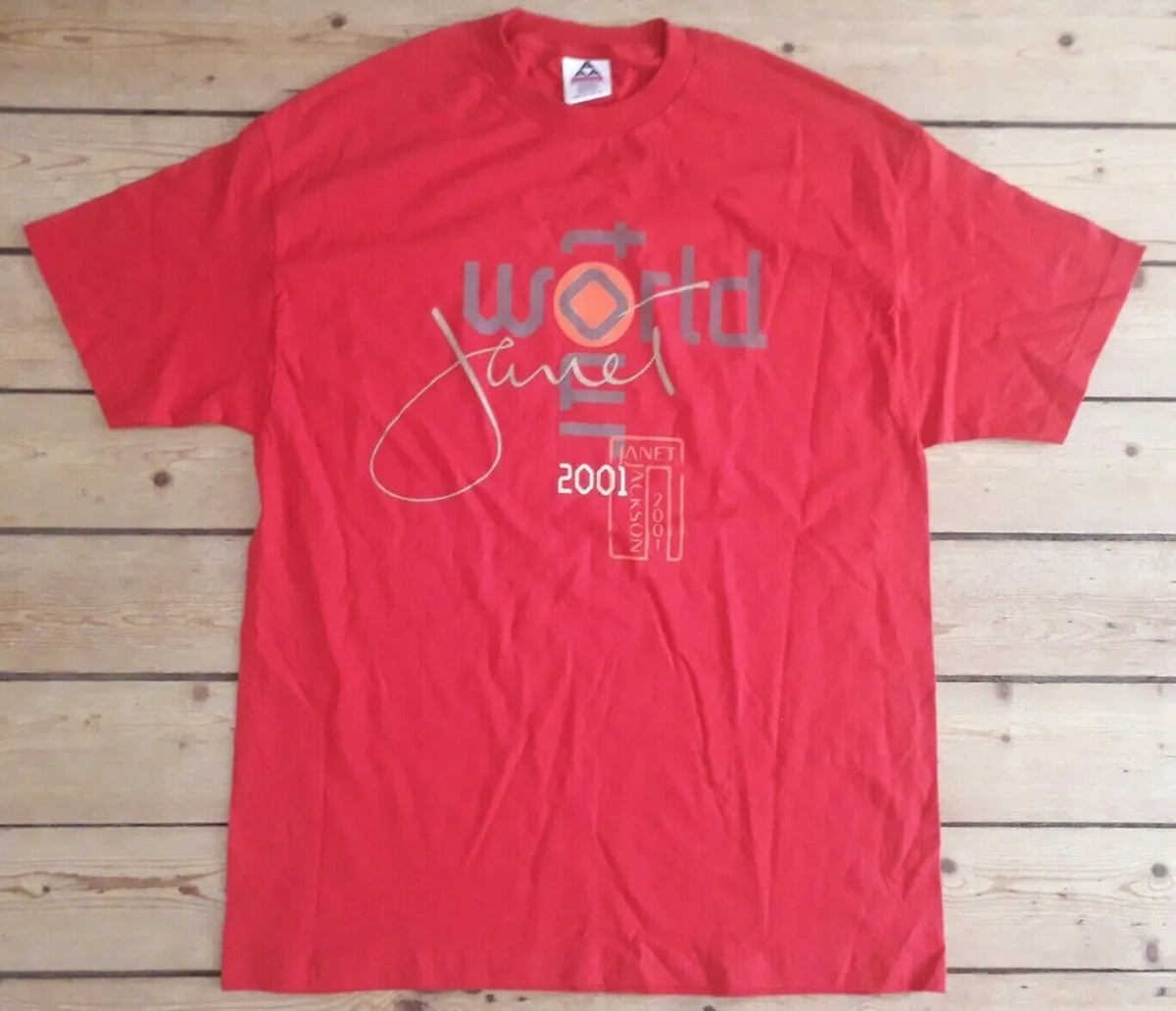 Janet Jackson ツアーTシャツ-