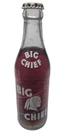 Vintage BIG CHIEF ACL Full Soda Bottle - MASON CITY IOWA - Coca-Cola Bottling