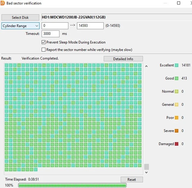 Western Digital WD1200JB-22GVA0 HDD, 120 GB , IDE/ATA/ATAPI-6 - Tested w/pics - Image 2 of 4