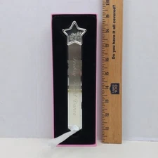 Things Remembered Bookmark Star Wand Friday Night Dance Silver Tone Rhinestone 