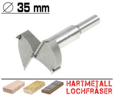 Hartmetall Forstnerbohrer Kunstbohrer Topf Scharnier Bohrer Holz Fräser Ø 35 mm