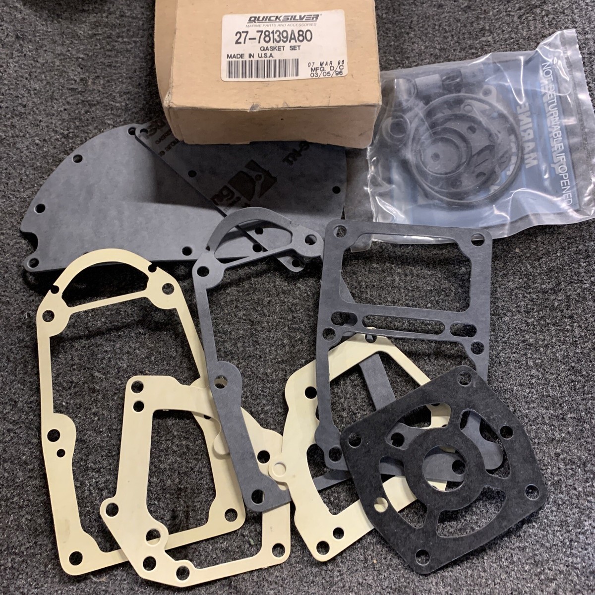 Mercury Gasket Set 27-78139a80 NOS OEM | eBay 