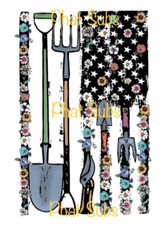 Sublimation Print Garden Flag Ready To Press Heat Transfer