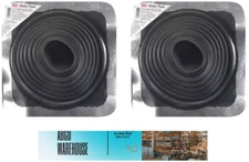 Roof Flashing w/10" x 10" Base, Thermoplastic Black, Oatey ® 14053 (2-PACK)