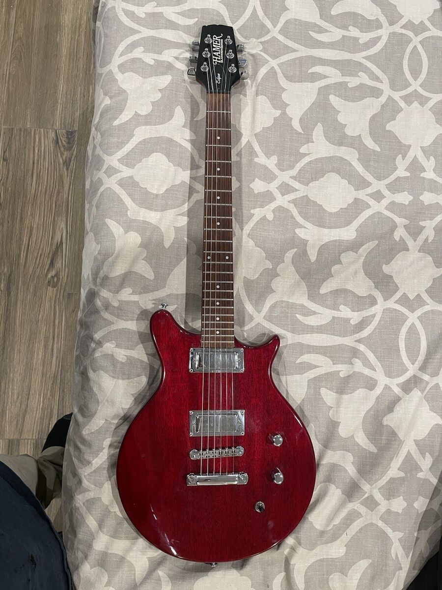 Hamer slammer series Eclipse Red guitar nice excellent Hamer slammer series Eclipse Red guitar nice excellent