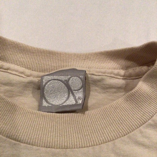 Vintage 90s OP Ocean Pacific World Team T Shirt Single Stitch Sz M Surfing Beige - Picture 3 of 9