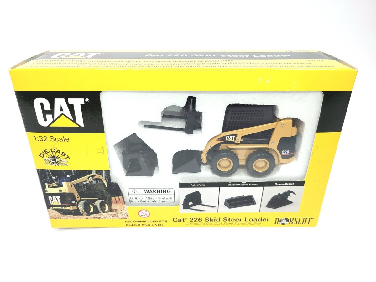 Caterpillar Cat 226 Skid-Steer Loader - Norscot 1:32 Scale Model