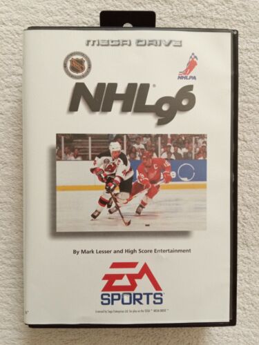 NHL 96 jeu Sega Mega Drive complet version PAL - très bon état - Foto 1 di 12