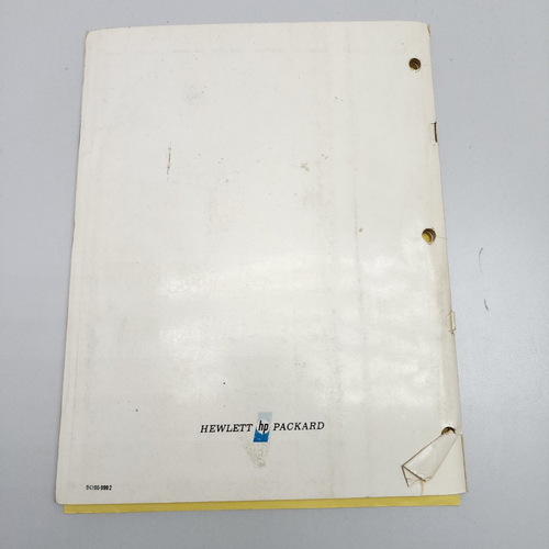 HP 4260A Universal Bridge Operating & Service Manual Oct 1968 / Rev Feb. 1969 - Picture 5 of 5