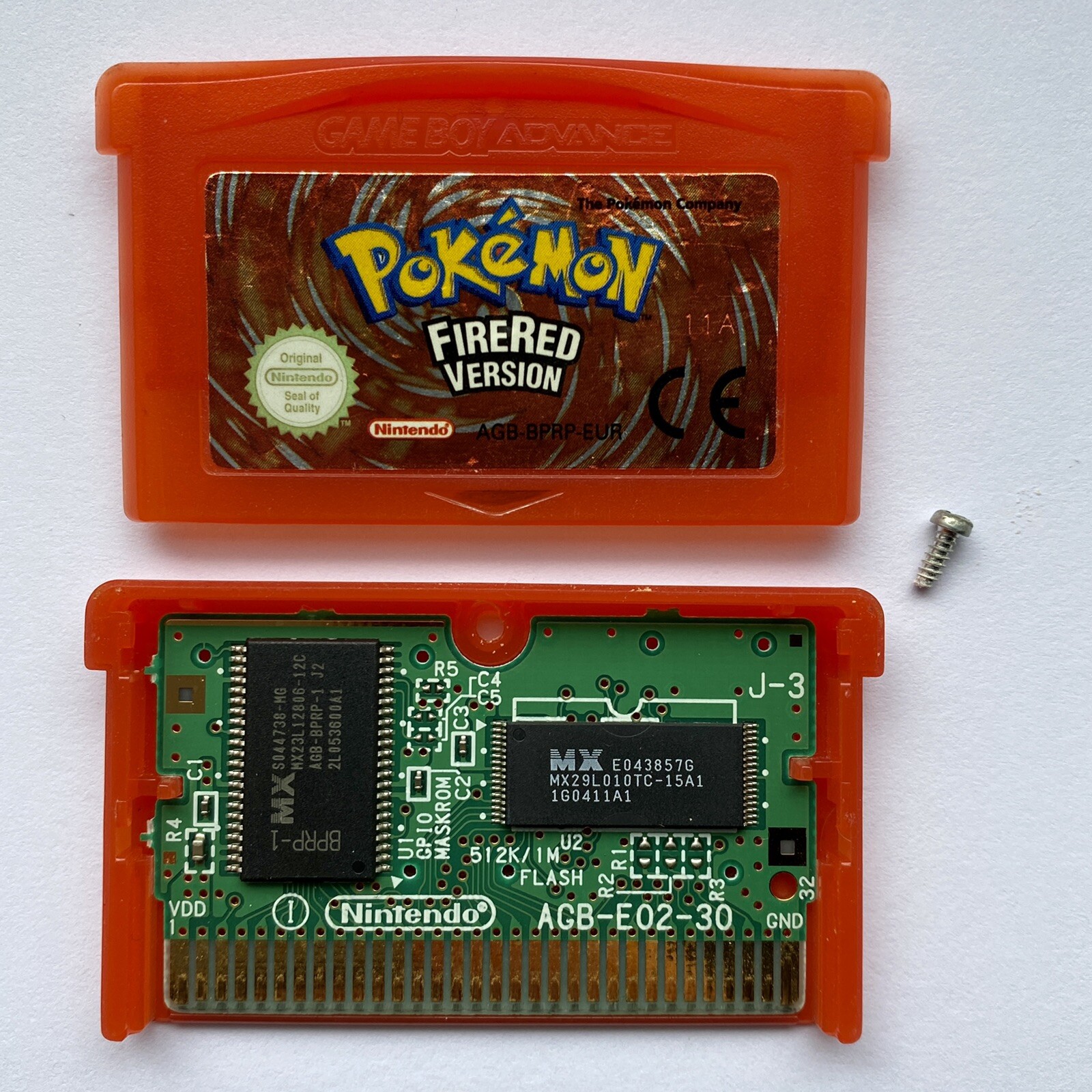 Pokemon Fire Red EUR Nintendo Gameboy Advance / GBA SP - 100% Genuine | eBay