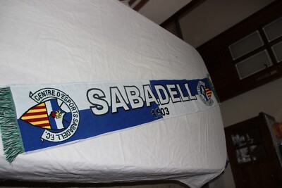 Fußballschal Des Teams Centre D'Esport Sabadell F.C
