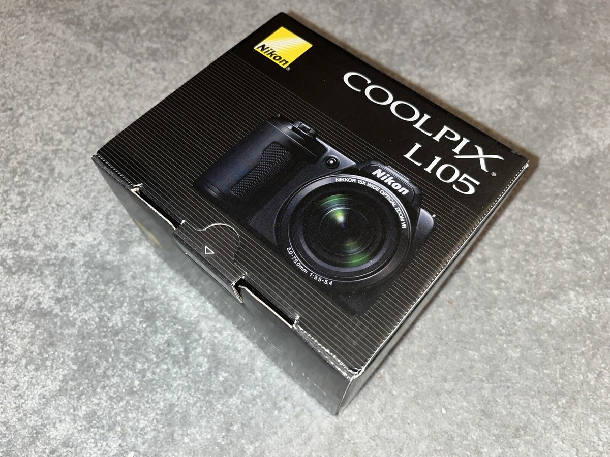 Nikon COOLPIX L105 12.1MP Digital Camera - Black for sale Nikon COOLPIX L105 12.1MP Digital Camera - Black for sale