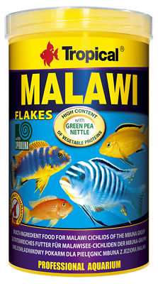 Tropical Malawi 1000 ml Flakes Premium Flocken Barschfutter Cichliden