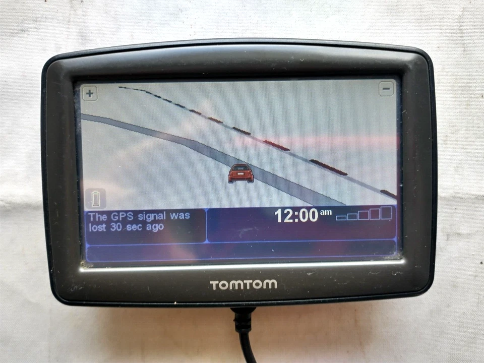 TomTom XL Portable Car 4.3" LCD Car GPS Navigation - Tested & Working - Image 3 of 4