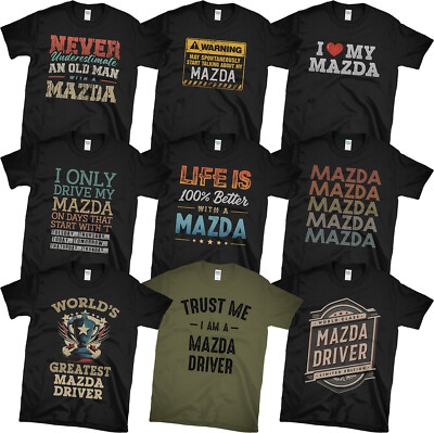 MAZDA FAHRER T-SHIRTS. WÄHLEN SIE AUS UNSEREN TOLLEN & LUSTIGEN DESIGNS. PERFEKTE GESCHENKIDEE