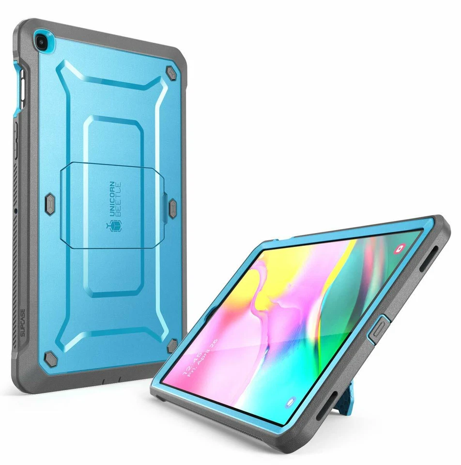 Galaxy Tab A/Tab S5e 2019 8.0/10.1/10.5 Case Cover w/ Screen Protector Kickstand - Image 3 of 4