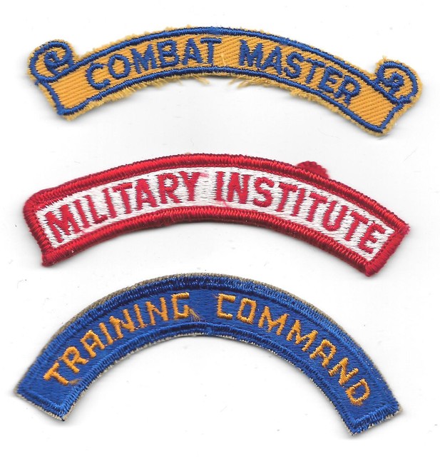 LOT OF 3 DIFFERENT U.S. MILITARY SHOULDER TABS/PATCHES (M/P 76) eBay