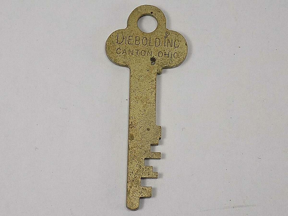 Vintage Diebold Inc Safe & Lock Key Canton Ohio | eBay