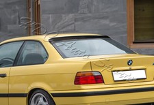 For 92-98 Bmw E36 318 325 M3 2dr Vip Carbon Fiber Rear Roof Window Spoiler Wing