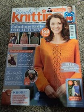 Simply knitting Issue 190 Fabulous Knits for Autumn