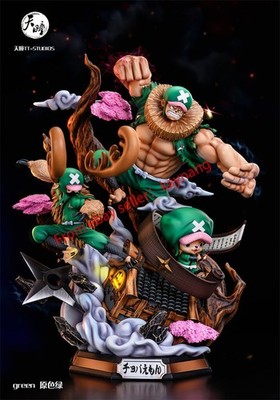 TT Studios One Piece 1/4 Scale Tony Tony Chopper GK Model Statue Green Version