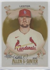 2021 Topps Allen & Ginter Chrome Gold Refractor 8/50 Jon Lester #181 0mr3