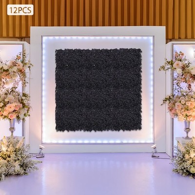 Artificial Floral Backdrop Artificial Flowers Wall Panels Flower Wall Panel