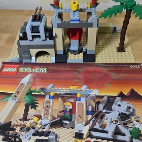 LEGO Adventurers Mummy's Tomb 5958 Complete Set w/ Minifigures, Vintage