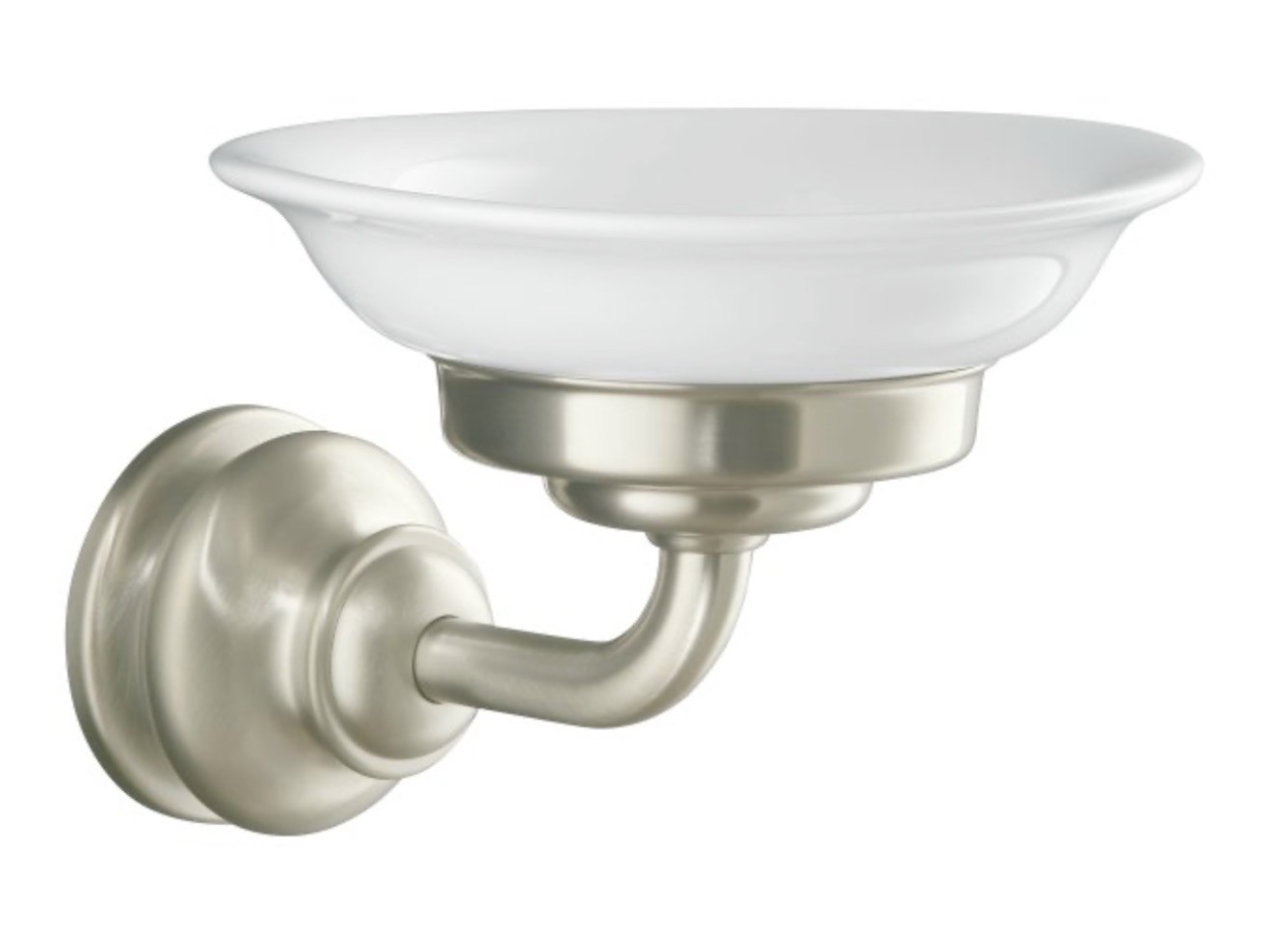Kohler 12162-bn Fairfax Soap Dish And Holder Brushed Nickel