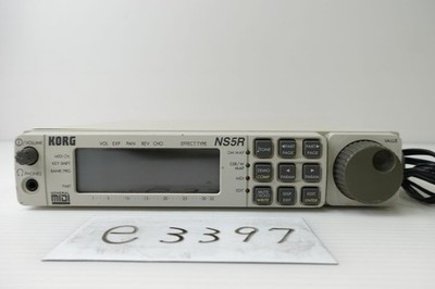 KORG NS5R MIDI音源中古 VG++】KORG NS5R Midi Sound Effect Module Synthesizer w/ Power