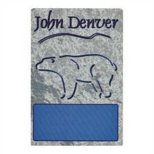 John Denver 1995 Wildlife Concert Tour All Access Backstage Pass