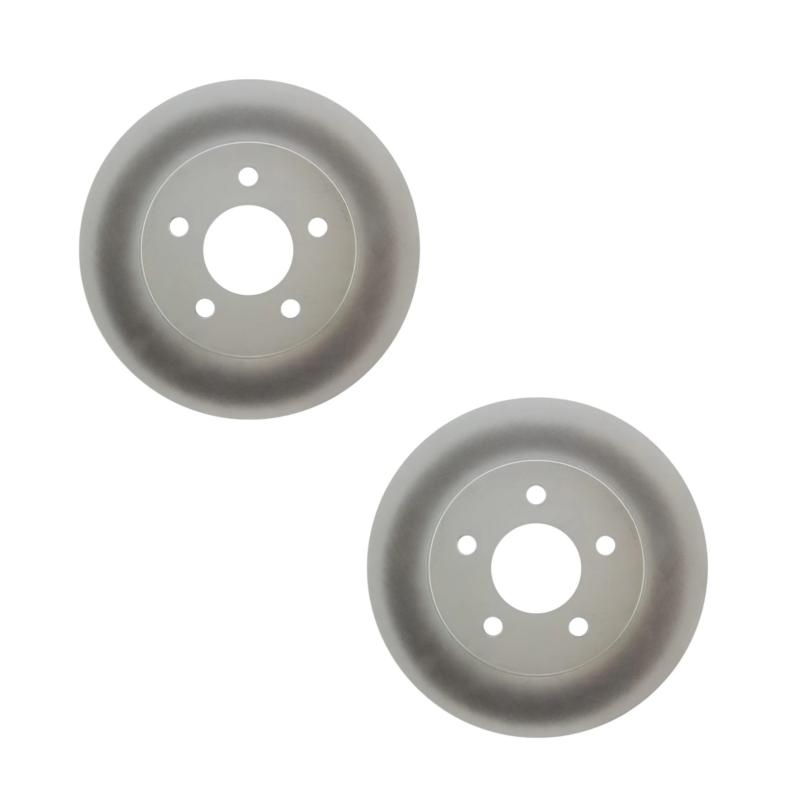 Rear Set of 2 GCX Coated Disc Brake Rotors Centric 320.62079F