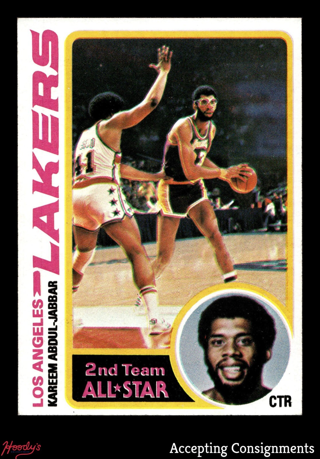 1978-79 Topps #110 Kareem Abdul-Jabbar LAKERS NM - NM/MT