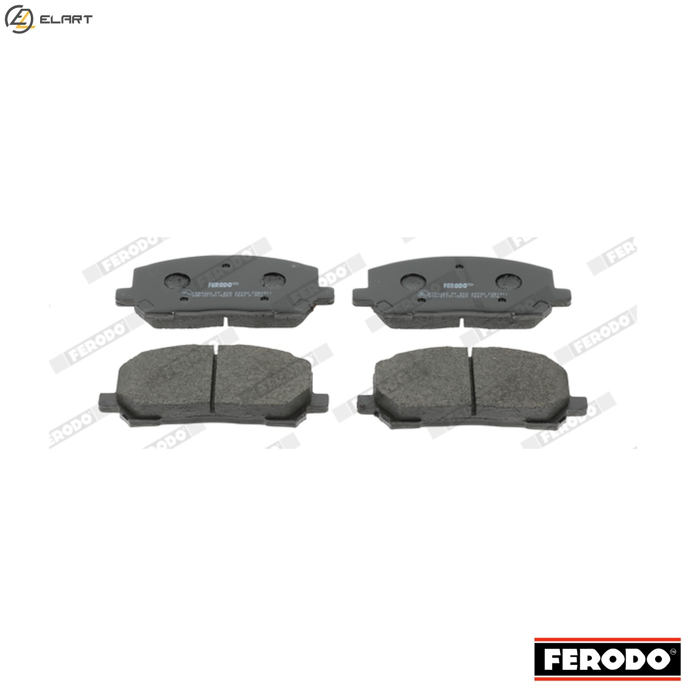 BRAKE PAD SET DISC BRAKE FDB1911 FOR LEXUS TOYOTA KLUGER/HIGHLANDER 3.0L 6cyl