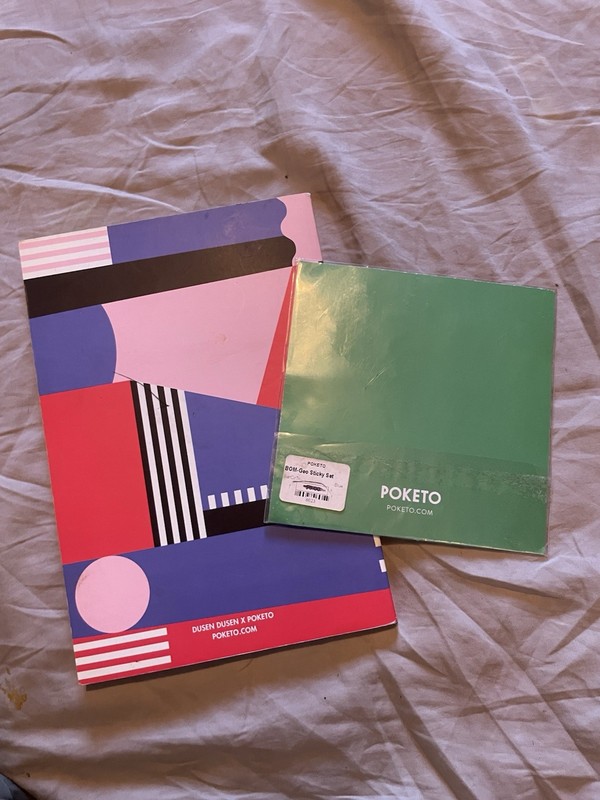 Poketo Bundle / Dusen Dusen Collaboration - Poketo Shaped Stickies - Brand New