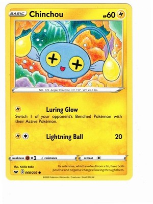 Chinchou 068/202 Swsh01: Sword & Shield Regular
