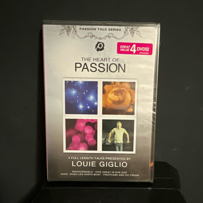 The Heart of Passion (Passion Talk Series) 4-DVD Set NR Louie Giglio