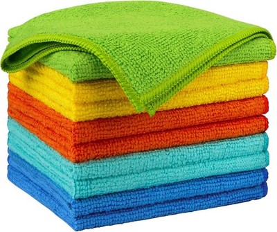 Microfiber Cleaning Cloth 10PK, Micro Fiber Cloth for Cleaning Cars, Premium All