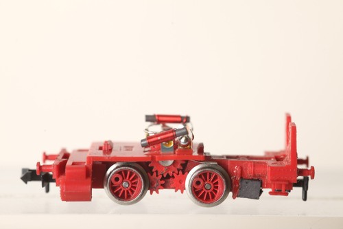 Fleischmann piccolo escala N Maffei locomotora de fábrica Nº7 chasis chasis chasis (162535) | Condition: Gebraucht