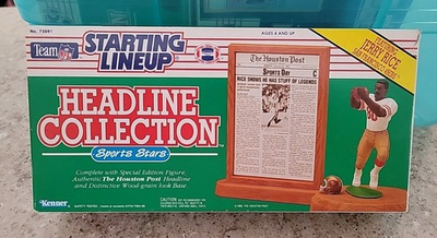 #ad #ad 1991 Kenner Starting Lineup Headline Collection Sports Stars Jerry Rice Sealed $15.99