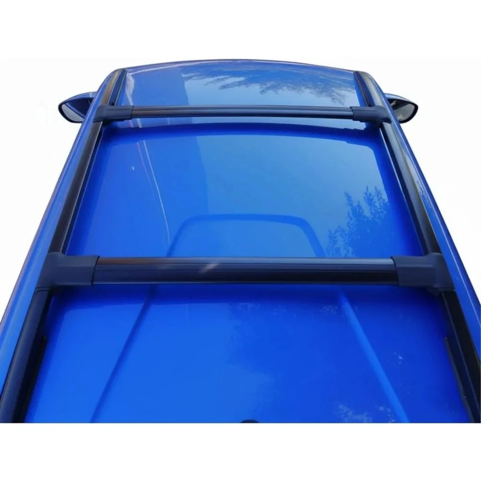 Roof Racks for Volkswagen Passat Variant Wagon B6 (2006-2010) Crossbars Black Foto 3 de 4